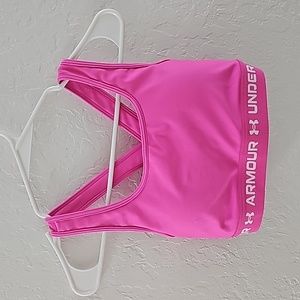Women's under armour crossback mid sports bra